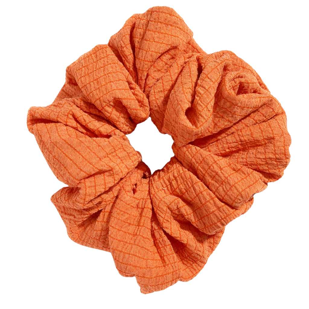 Tangerine Cloud Scrunchie Hair Tie
