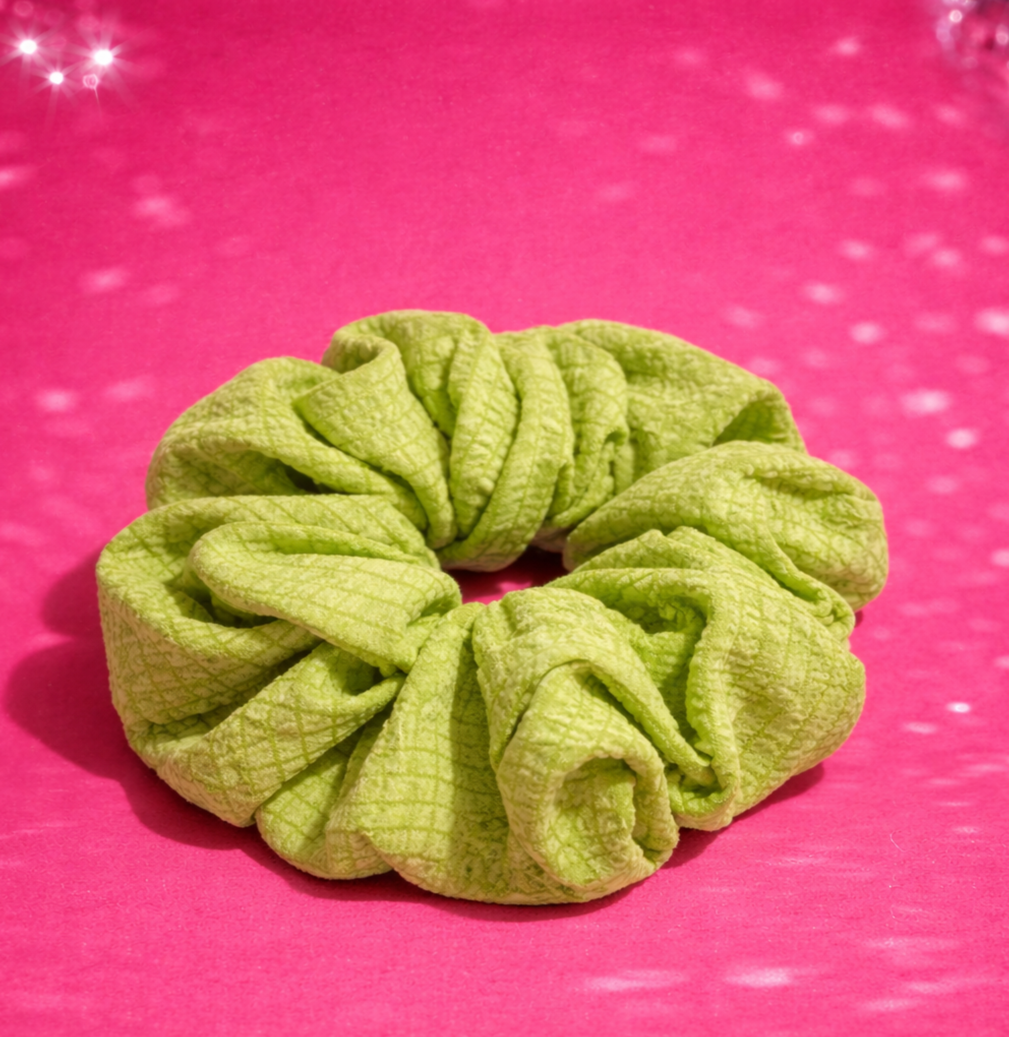 Matcha Cloud Scrunchie Hair Tie