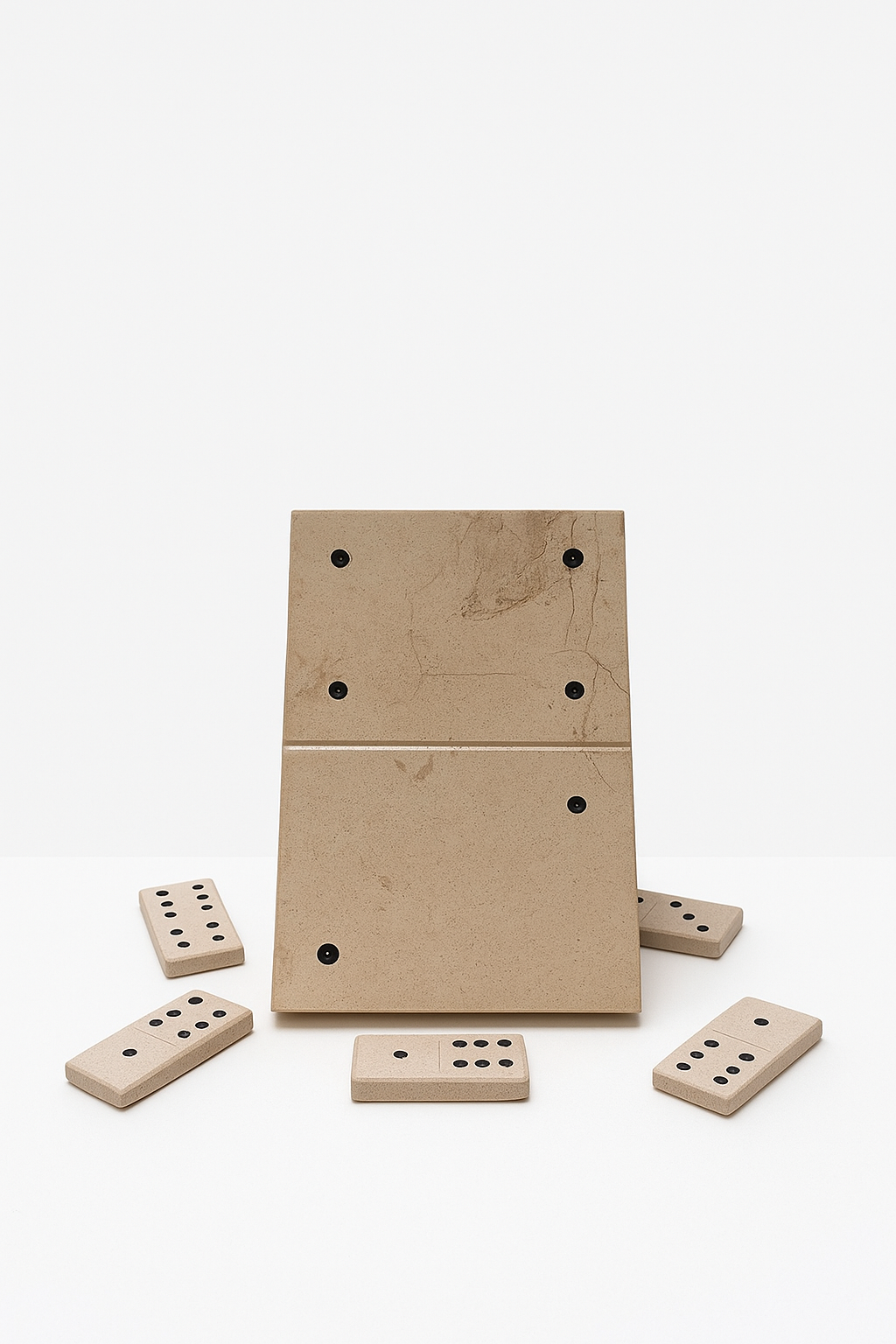 Handcrafted Stone Domino Set – Made in Mexico