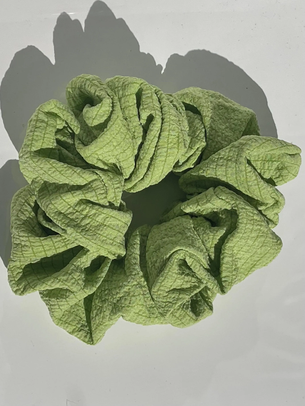 Matcha Cloud Scrunchie Hair Tie